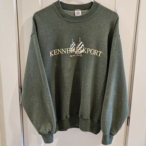Vintage Russell Super Sweats Kennebunkport Maine Crewneck Sweatshirt -  Medium